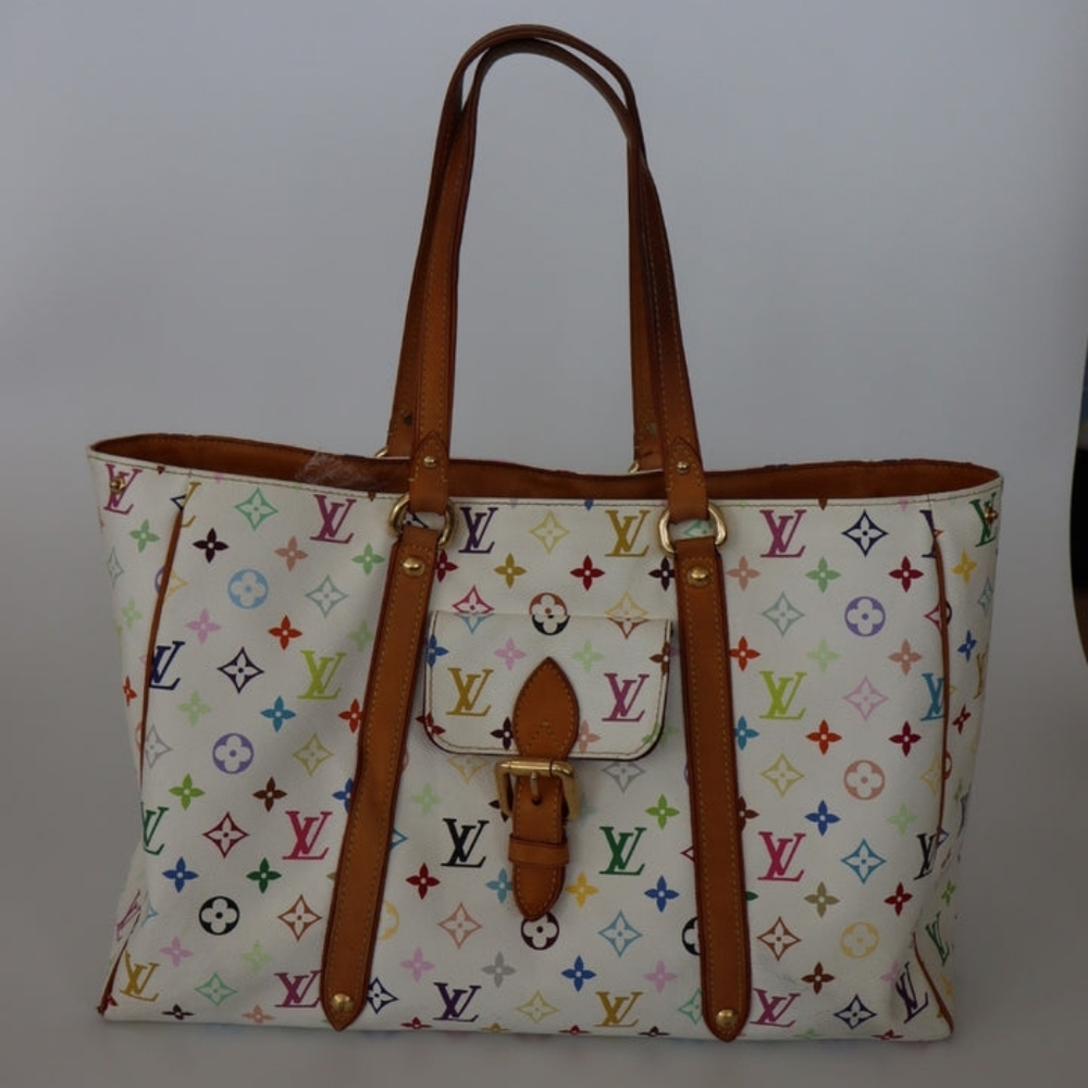 LOUIS VUITTON | AURELIA GM | WHITE MULTICOLOR